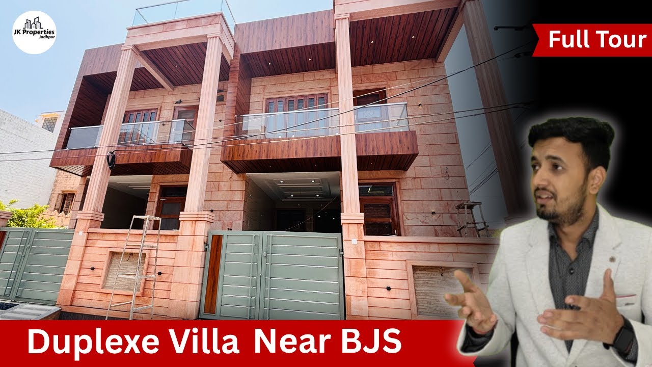 Inside Most Luxury 134 Gaj Duplex Villa For Sale Near BJS Jodhpur | 📞6375036243