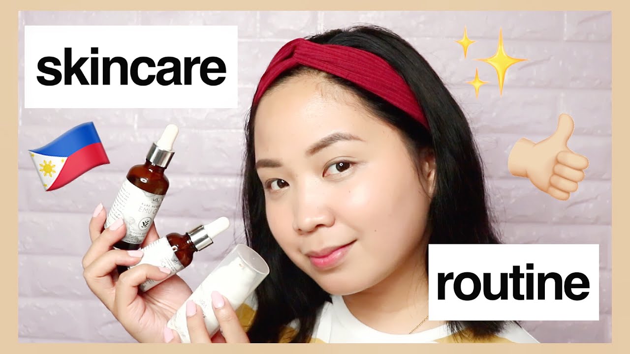 GLASS SKIN CARE ROUTINE using local products | Philippines ...