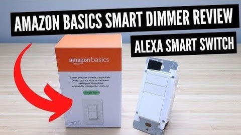 Amazon Basics Single Pole Smart Switch Review BUY NOW Link in Description