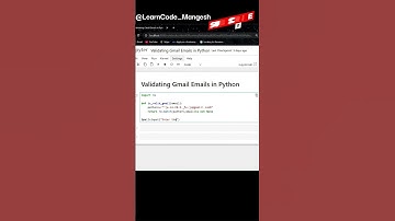 Email Validation in Python | Real-time Email Checker | Validate Any Email Address Using Python