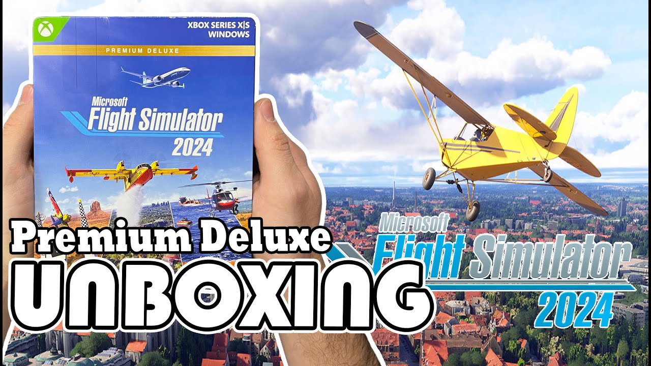 Microsoft Flight Simulator 2024 Premium Deluxe (XSX/Windows