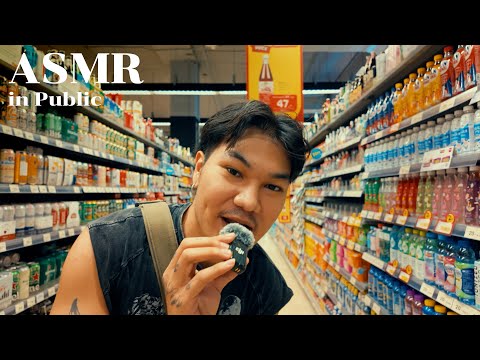 ASMR in Supermarket ลองกล้องในซุปเปอร์มาร์เก็ต