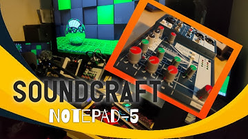 SOUNDCRAFT NOTEPAD-5 UNBOXING