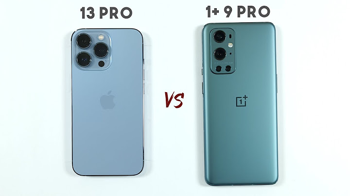Oneplus 9 pro vs iphone 13 pro