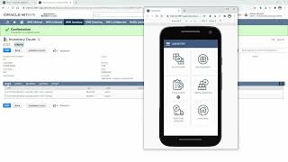 NetSuite WMS: Cycle Counting on a Mobile Device Demo screenshot 3