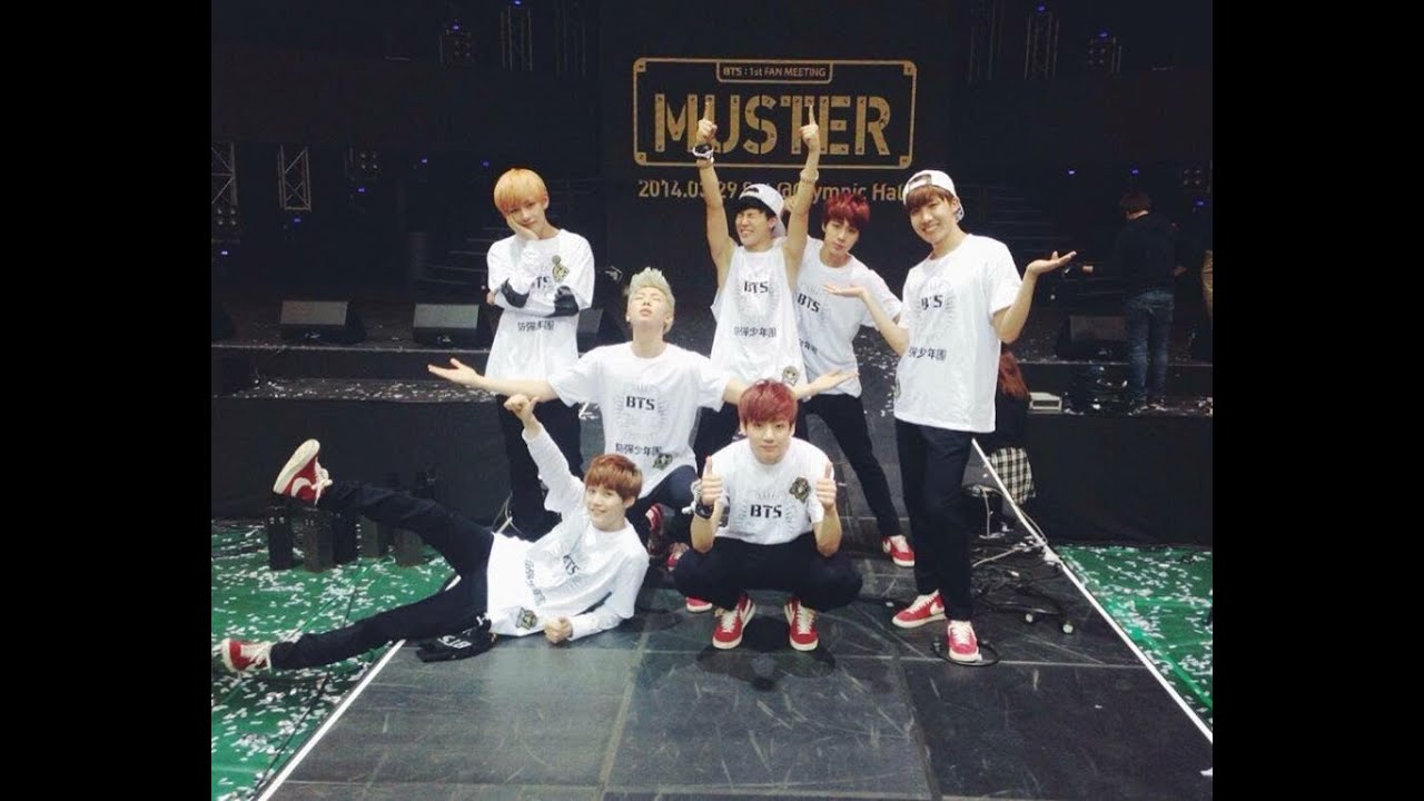 BTS 1st MUSTER PART 1 - YouTube