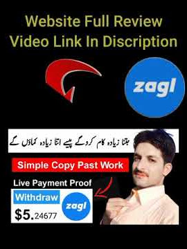 Za.gl Withdraw Proof 2021 | Zagl Best Online Earning Website | #Zagl #Shorts #Ytshorts