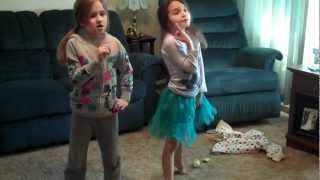 Ava & Aubree's Easter Egg Dance.MP4