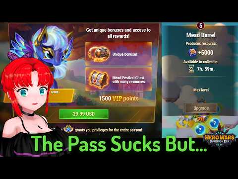 Mead Festival Battle Pass and Island Generator — Hero Wars: Dominion Era