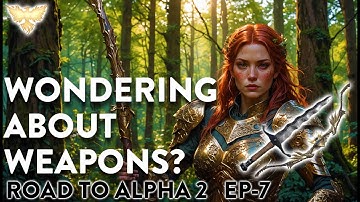 Ashes of Creation Alpha 2  Complete Weapon Overview