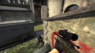 CSGO Cobblestone 1v4 Clutch | 50FPS