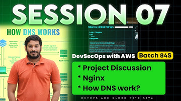 🔥 Session 07 - DevSecOps with AWS - Batch 84S | 2025 | Sivakumar Reddy M | JoinDevOps