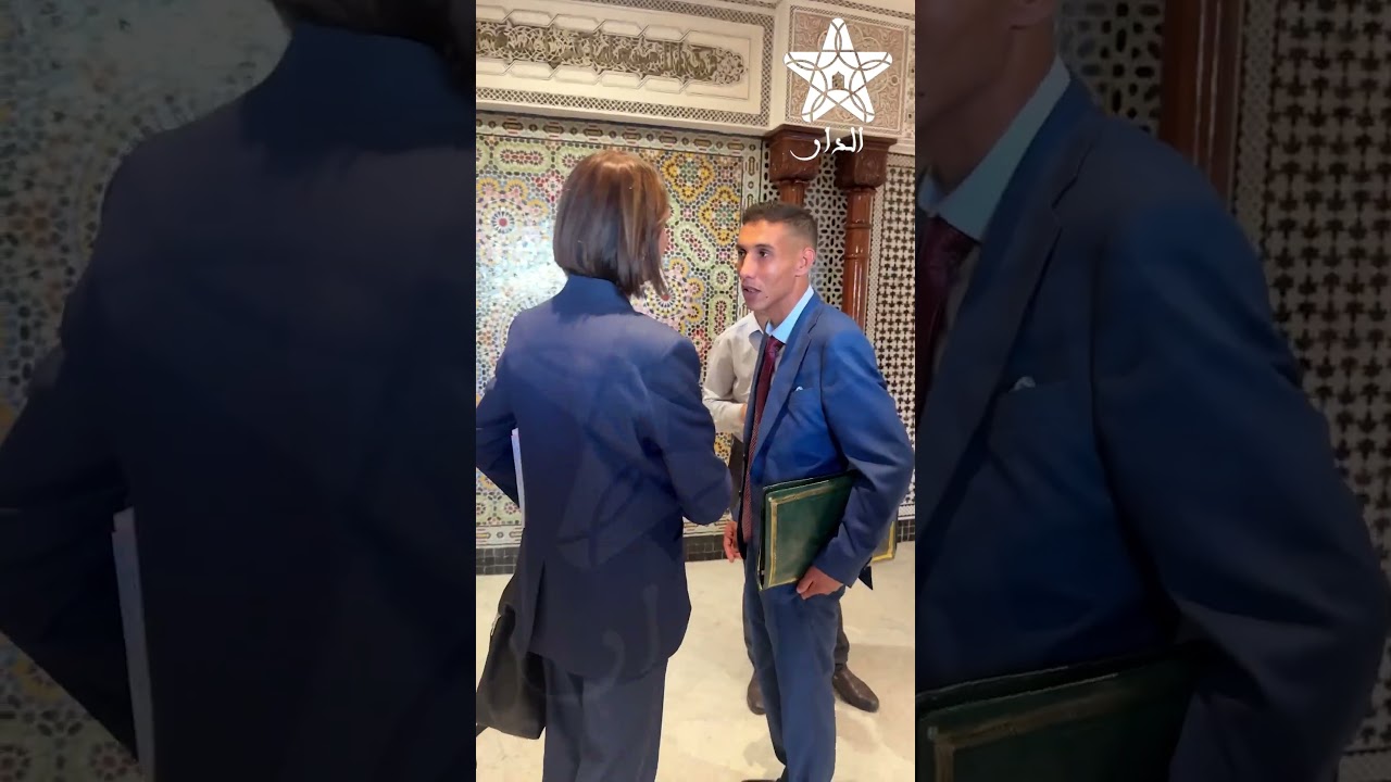 حديث ثنائي يجمع نبيلة منيب بالبرلماني الشاب أسامة باريك