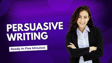 Mastering Persuasive Writing 📝