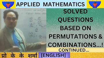 Number of Permutations Of n dissimilar things taken All at a Time and Taken r at a Time! Difference!