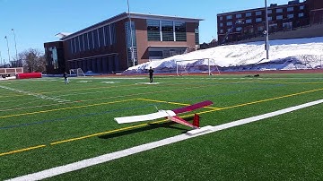 WPI DBF First Flight (Hop) Test