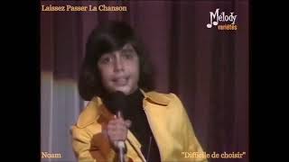 Noam Interprète Difficile De Choisir Dans Lémission French Cancan - 1974