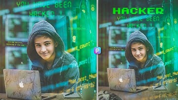 PicsArt New Creative Hacker Photo Editing Tutorial || H@cker Editing Lightroom cc