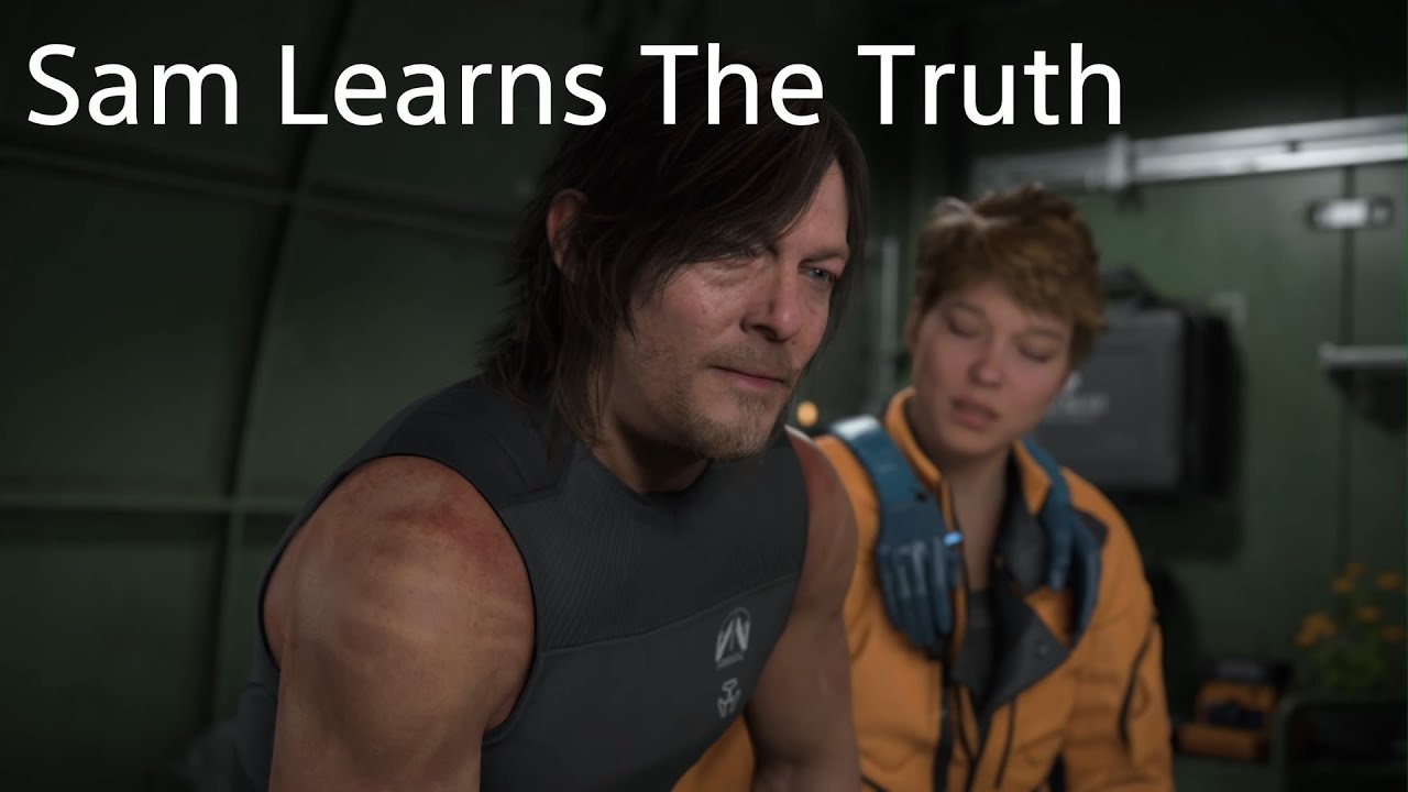The Sinematics Sam Rice Sam learns The Truth WARNING SPOILERS DeathStranding2 Cinematics and ...