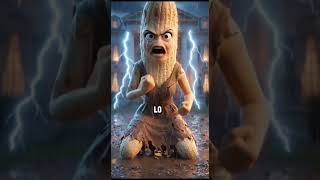 Coco es malo agradecido con platanita #frutaanimada #viralvideo 