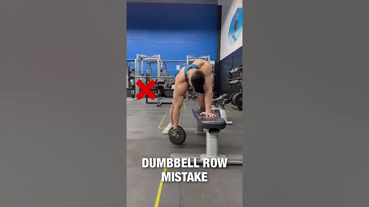 ❌ Dumbbell Row Mistake (DON’T DO THIS!) #shorts