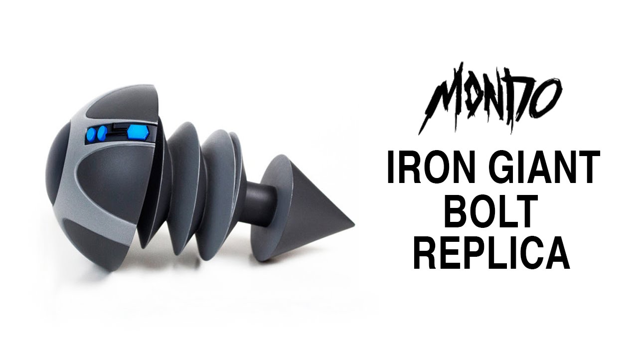 Unboxing Mondo Iron Giant 11 Scale Replica Bolt YouTube