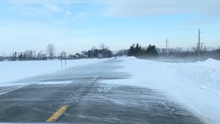 Epic Winter Drive: Lexington to Port Austin MI