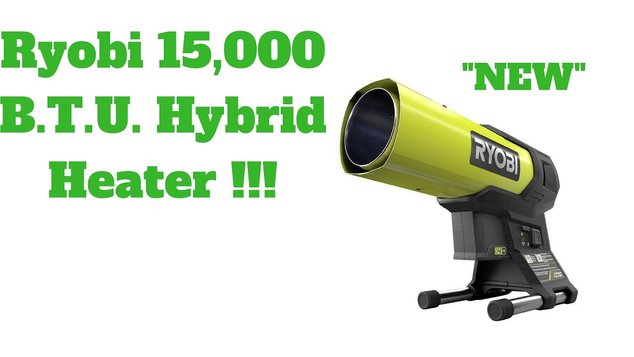 Ryobi 18V Propane Heater REVIEW! P3180 #ryobi #heater #toolreviews 