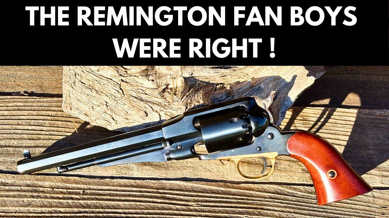 Uberti 1858 Remington New Model Army Review. - YouTube