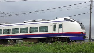 特急しらゆき4号上越妙高行き【4K】E653系H203編成54M