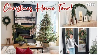 Holiday\/Christmas Home Tour 2023 | Modern, Cozy Christmas In Florida | Lynette Yoder