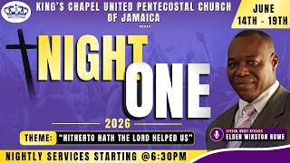 King's Chapel Live Stream / June 14,  2026 / Missions Crusade Sunday Night Service.