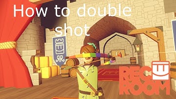 How to Double shot in recroom [Recroom] learn Ep1