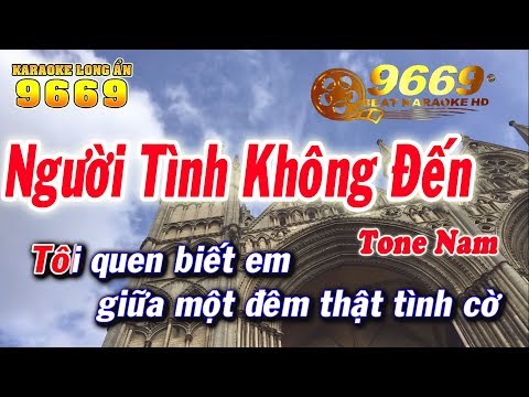 Karaoke Người Tình - Karaoke Người Tình Không Đến | Tone Nam | Nhạc sống LA STUDIO | Karaoke 9669