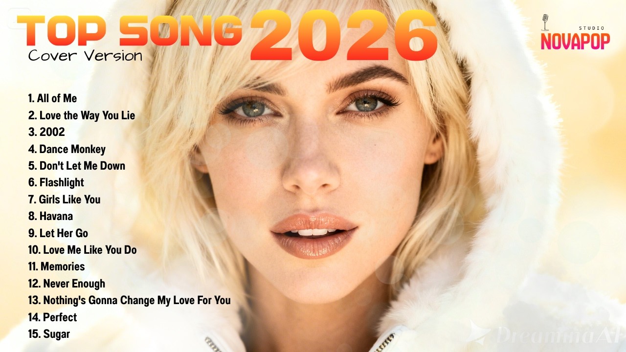 English Cover Songs 🎙 Best Acoustic Pop Hits 2026 Playlist | NovaPop Studio