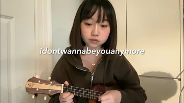 Billie Eilish - idontwannabeyouanymore 🍂📜cover