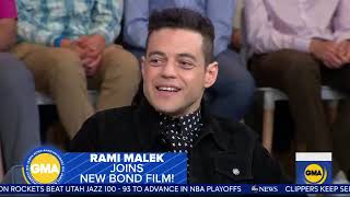 Rami Malek talks Bond 25 on Good Morning America