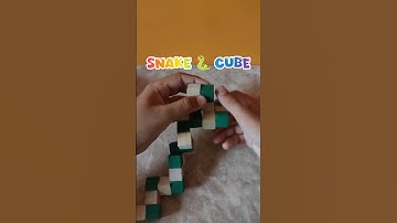 New snake 🐍 cube #rubikscube #cubing #shorts