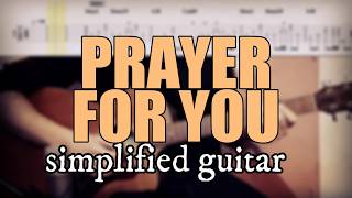 Prayer For You - Texas | Simplified Guitar cover with tabs #17