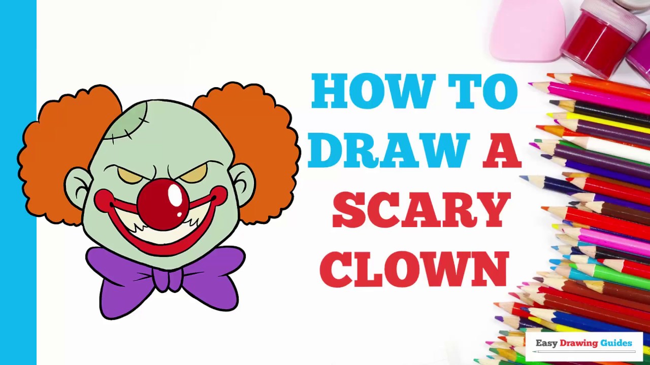 Featured image of post Scary Clowns Drawings Creepy simple things to drawing