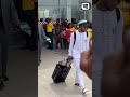 Super Eagles arrive Abidjan for AFCON
