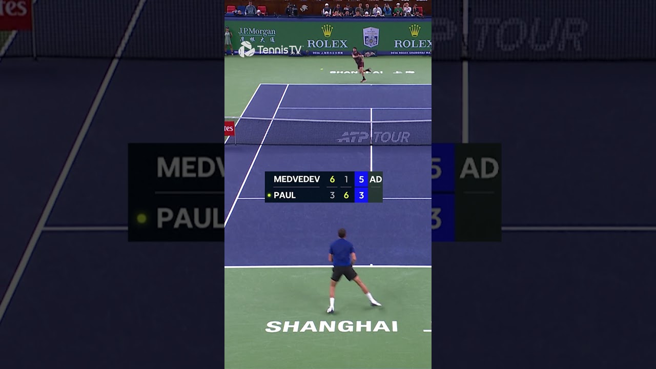 Medvedev Into Shanghai Semis 🔝