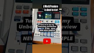 🎹  WATCH Unboxing the NEW Akai MPC Sample in a Barbershop 💈 | First #akai #barbershop #barber