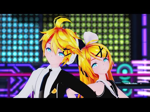 【VOCALOID MMD】 愛 Dee Ai Dee (Sour式 鏡音リン, 鏡音レン Kagamine Len ,Rin)