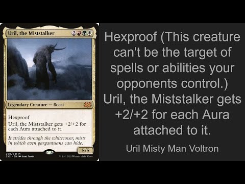 mtg uril the miststalker commander deck Uril, the Miststalker AURA Commander Deck Enchantment EDH MTG Naya Ready-to-Play