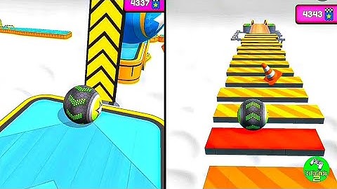 Going Balls 😍⚽️vs video Reverse Gameplay Hard Level (Android ios Gameplay)