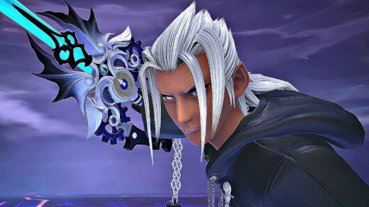 KINGDOM HEARTS 3 ReMind DLC - Data Young Xehanort Boss Fight (1080p 60fps)