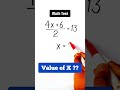 99% will Fails.. in this IQ Test 😱 #math #mathtest #mathchallenge #basicmath #easymath