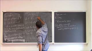 Math 346 Lecture 8 - More on subspaces; Linear Combinations; Coordinates; Span