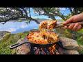 The Epic Lasagna Cooked Over an Open Fire